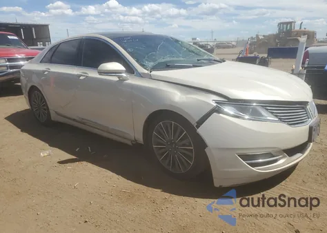 2015 Lincoln Mkz Hybrid z USA, uszkodzony, nr VIN 3LN6L2LU1FR607847